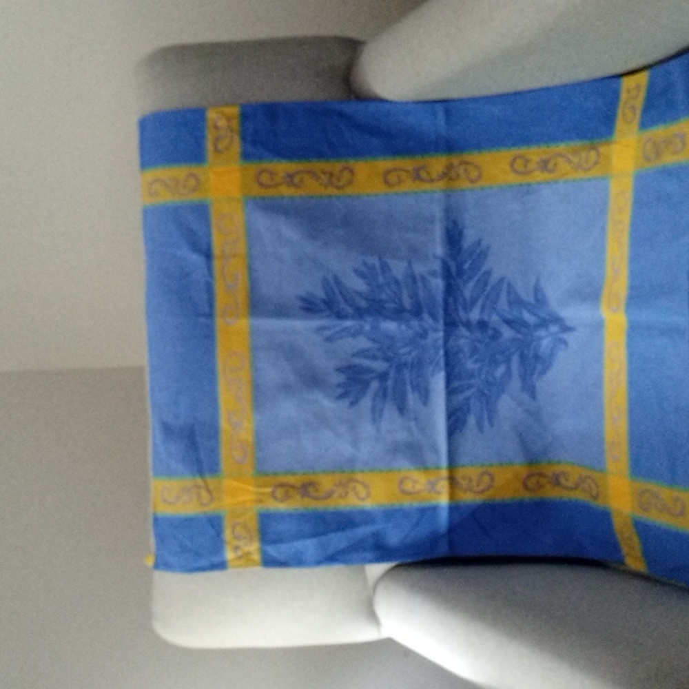 Olive Branch Cotton Tea Towel Made In France